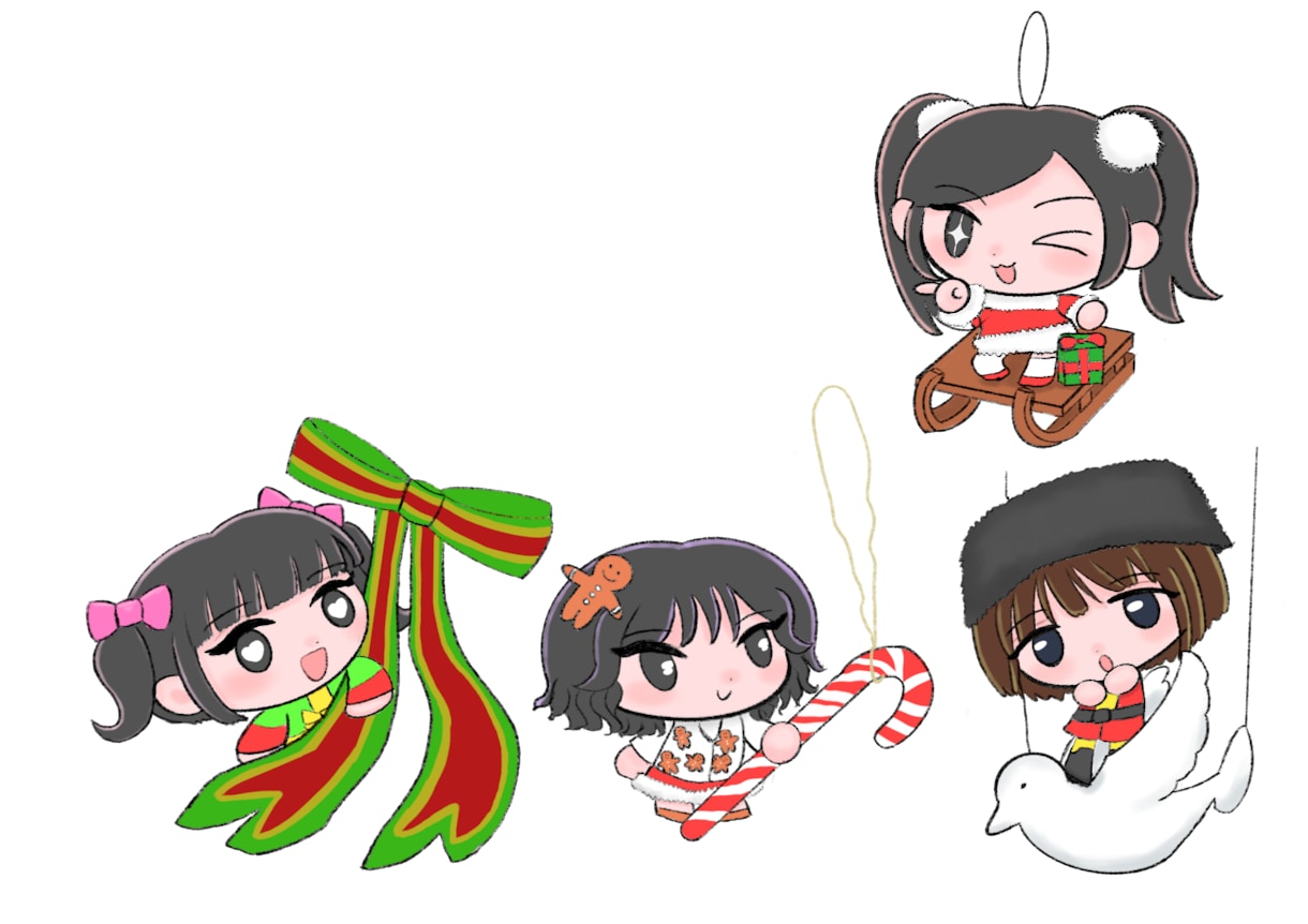 限定2名様！SNSアイコン作成いたします 1000円で2枚！ミニキャラ・ドット絵の可愛らしいアイコン！ イメージ3
