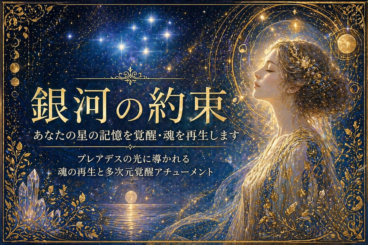 銀河の約束：あなたの星の記憶を覚醒・魂を再生します プレアデスの光に導かれる魂の再生と多次元覚醒アチューメント イメージ1