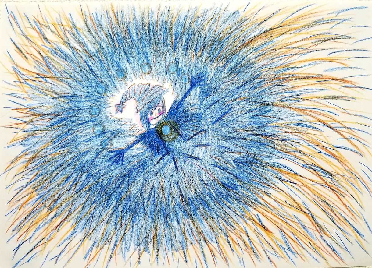 守護してくださっている方を描きます 見守ってくださっている方を絵に✩あなた専用のエネルギーアート イメージ3