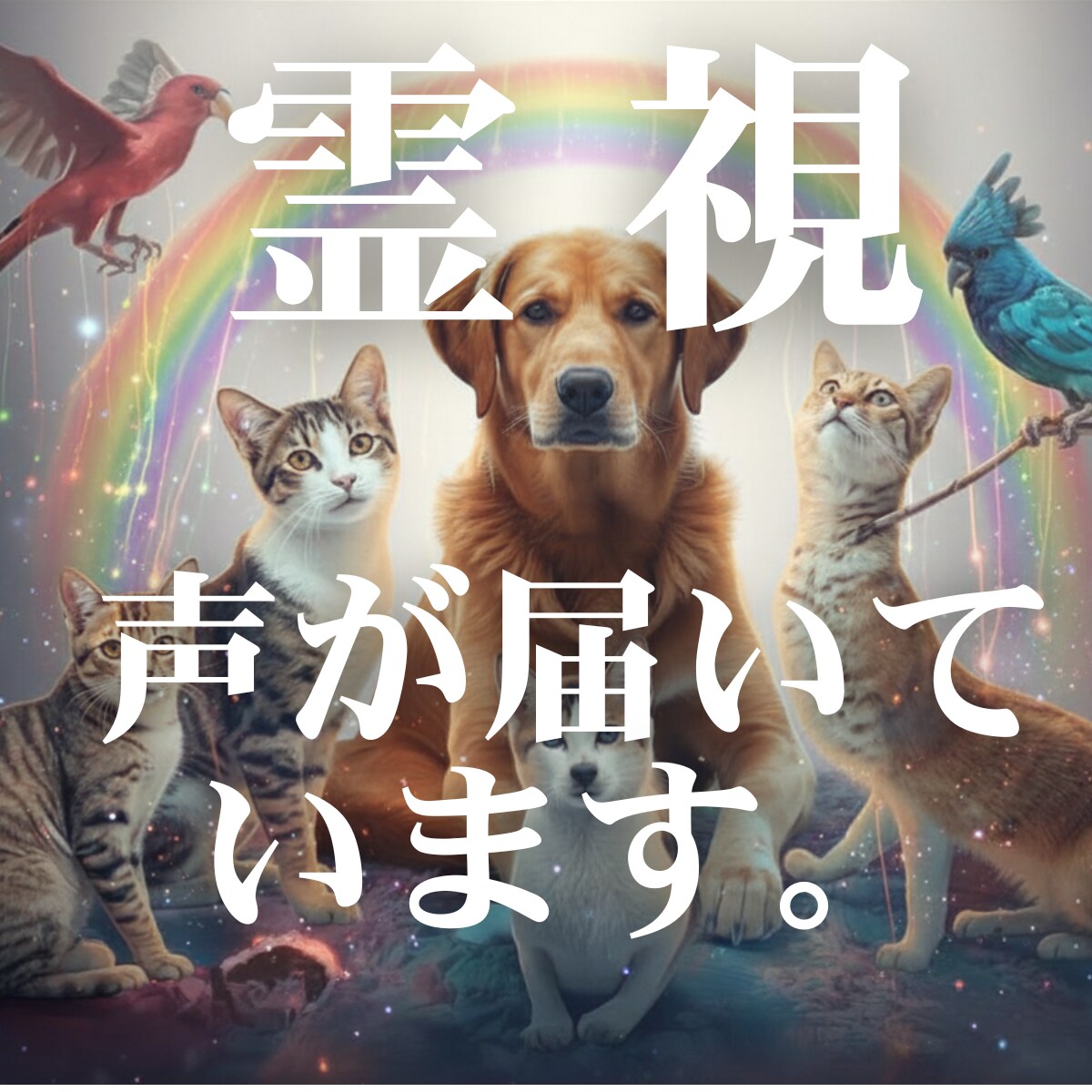 ペットと出会った意味/魂のつながりを霊視します 今あなたに伝えたい想いがペットから届いています。 イメージ1