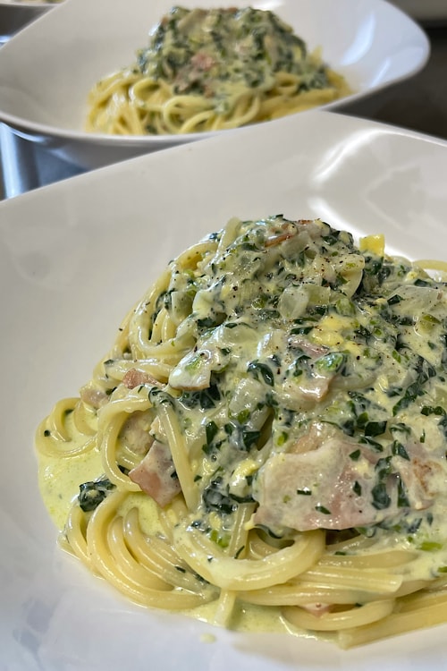 パスタを作るネコへのレシピ相談になります イタリアン（特にパスタ）や余ったおかずのリメイク料理が得意 イメージ3