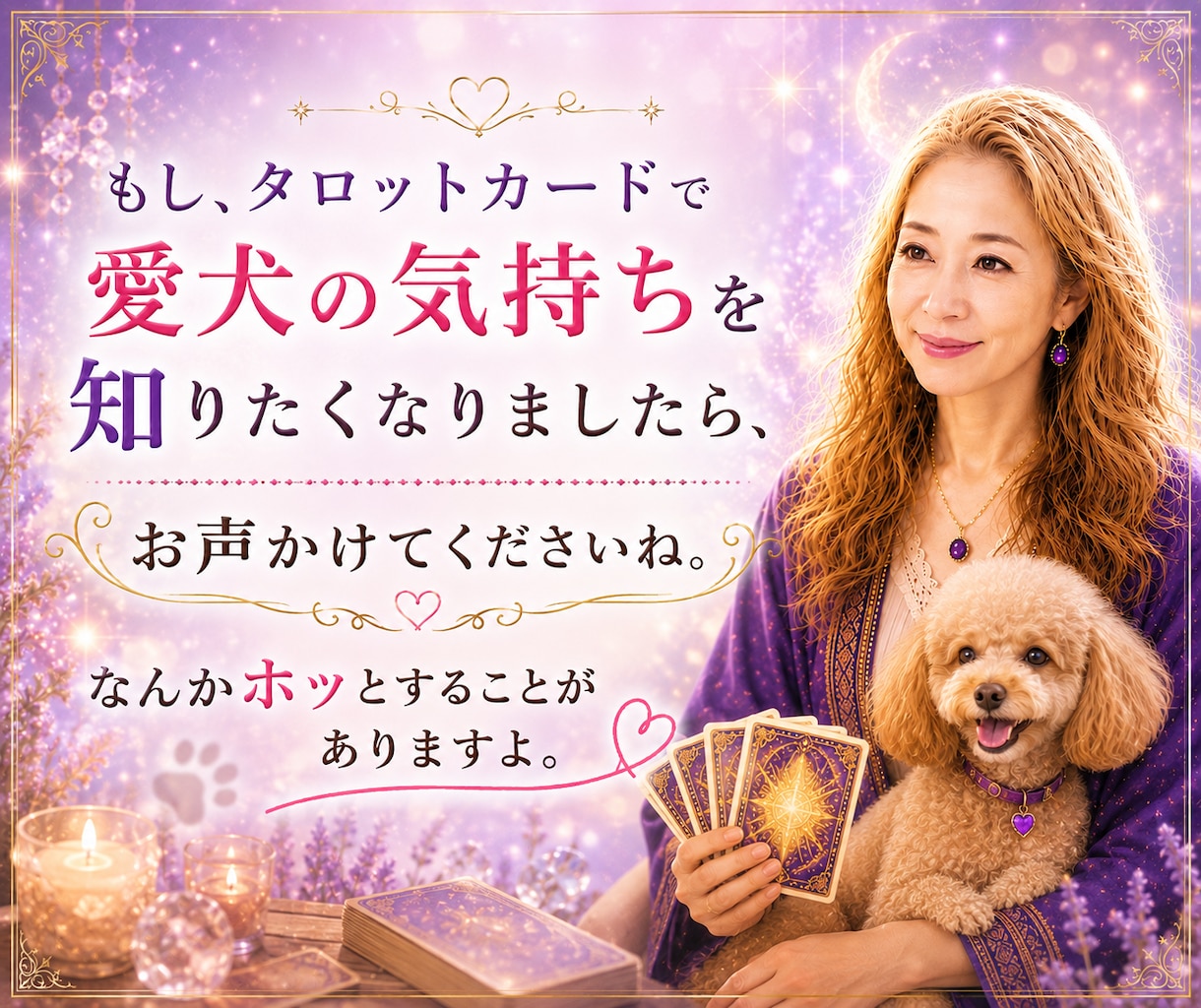 愛犬への愚痴をこぼしたい。優しく寄り添います 可愛いからこそ、ストレスが溜まる。占い有無選べます。 イメージ4