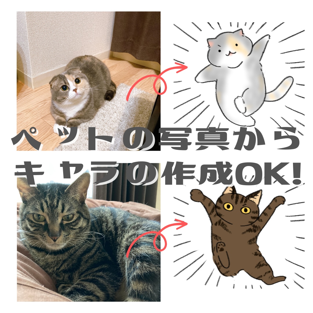かわいいオリジナルLINEスタンプ作成します ちょっとしたおもしろ要素を入れるのが得意です！ イメージ5