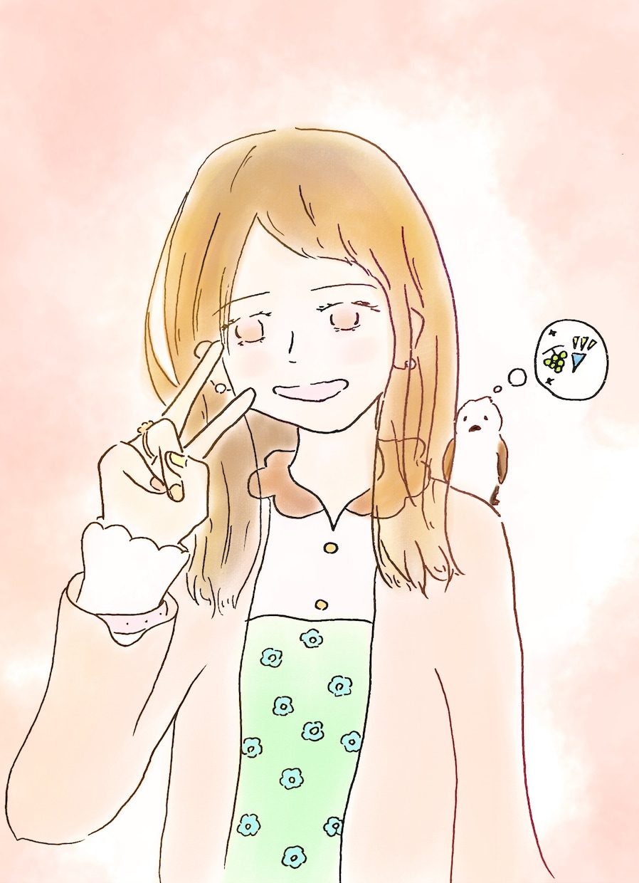 手描き風ゆるふわイラスト描きます あなた用、大切な人用にイラストをプレゼントしてみませんか？ イメージ4