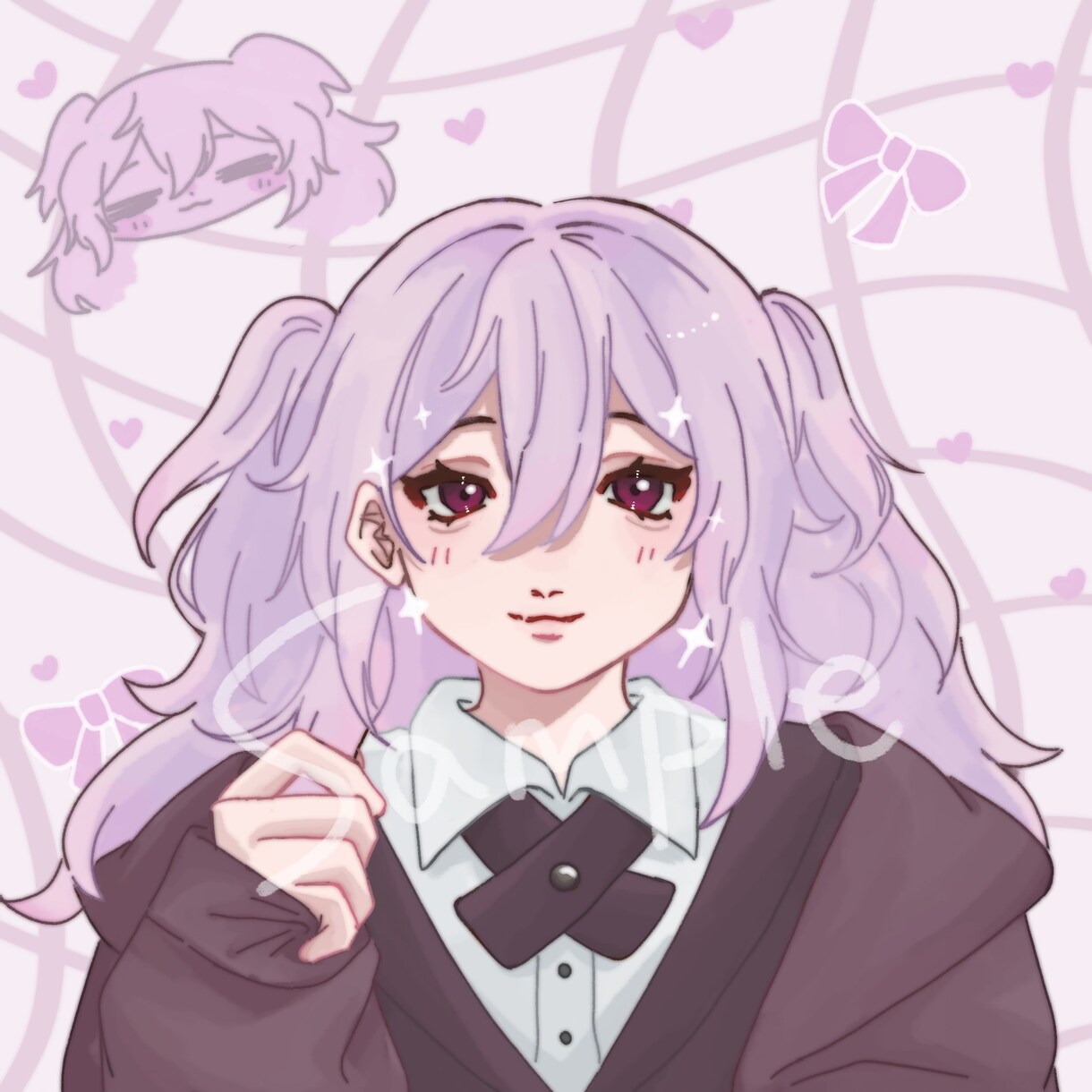 アイコンやヘッダーなどに使える絵を描きます 満足できるようなイラストを描きます！！ イメージ2