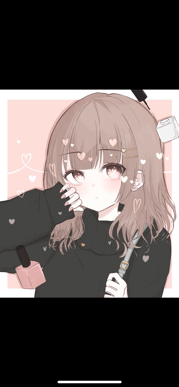 キラキラ可愛い女の子イラスト作成します アイコンやヘッダー、動画の挿絵や広告などにいかがでしょうか！ イメージ6