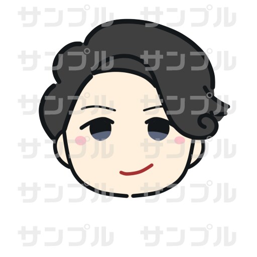 シンプルで可愛い！手がき似顔絵アイコン描きます SNSアイコンに◎プラス1000円でぷっくりシール風加工も！ イメージ6