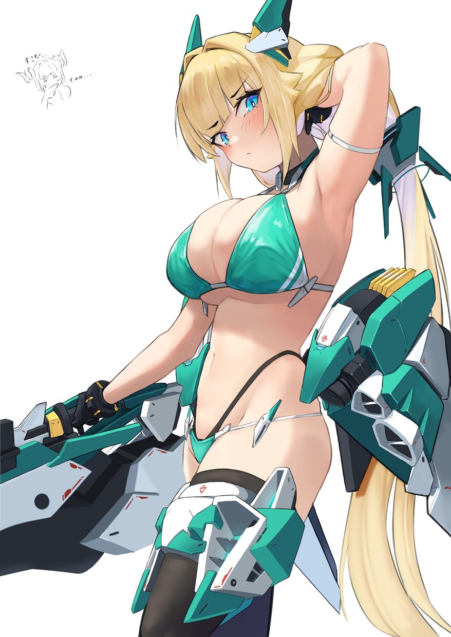 オリジナル、二次創作、用途に合ったイラスト描きます パキッとしたメカと豊満な女の子が主食です イメージ10