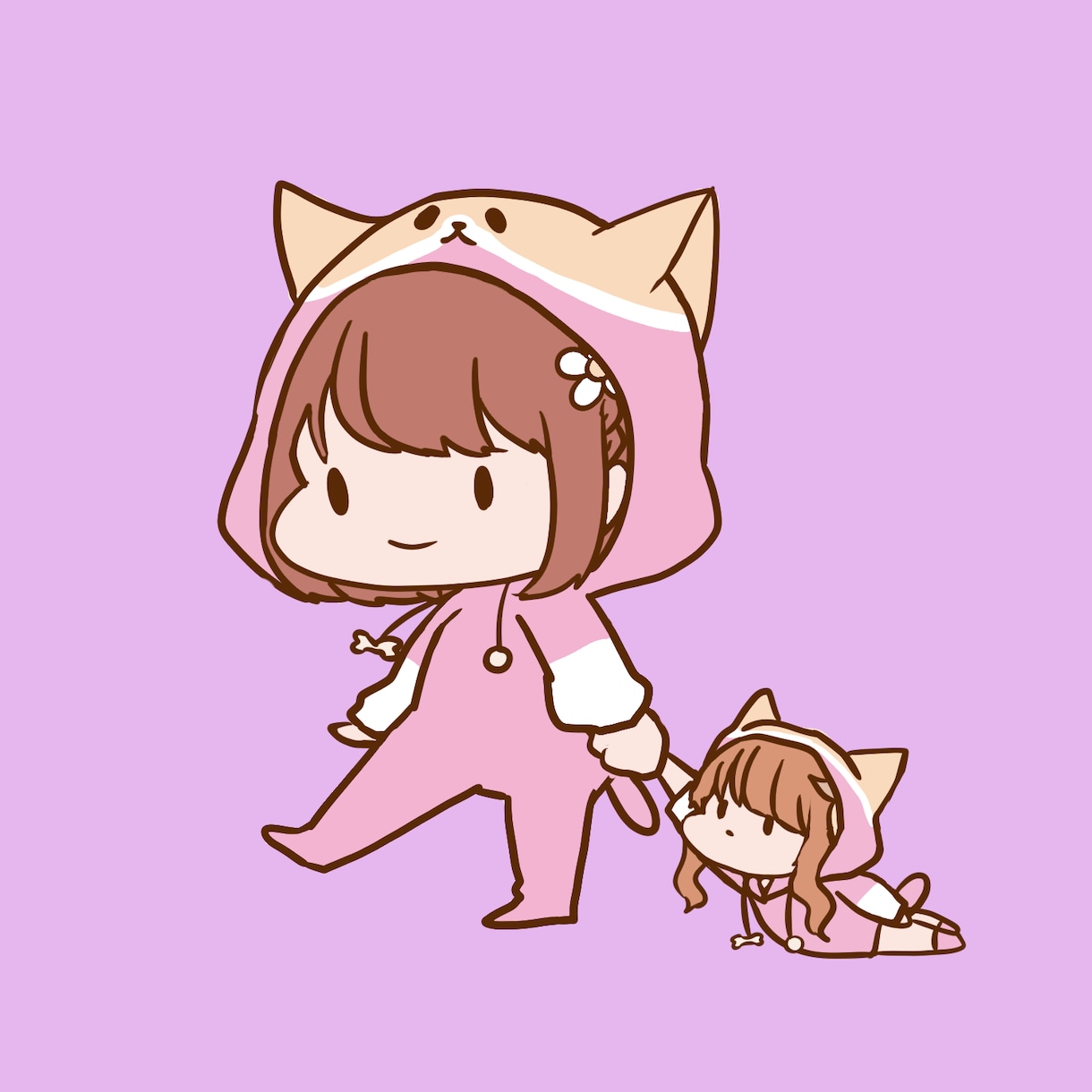 思わず使いたくなる！可愛いアイコンイラストかきます sns用のアイコンが欲しい方へ。可愛いイラストかきます！ イメージ4