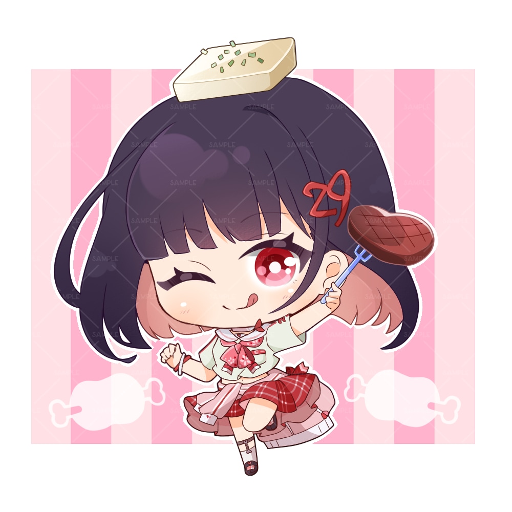 商用利用無料！可愛いデフォルメイラスト描きます アイコンや動画、グッズ化にピッタリなミニキャラを制作します！ イメージ8