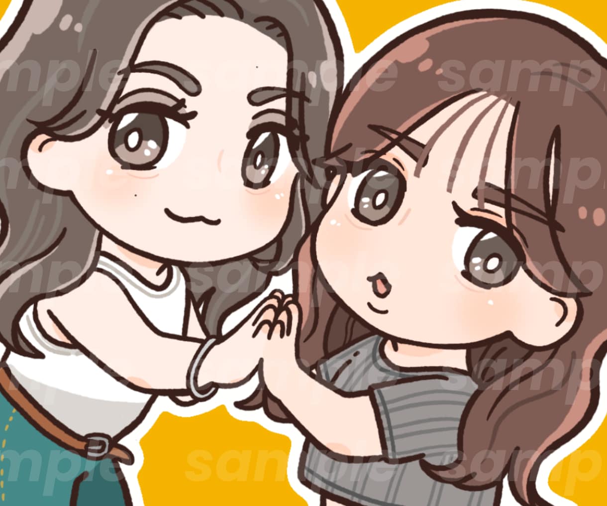 商用OK！小物無料★ゆるっと可愛い絵をお描きします なんかシュール！？思わず目に留まるイラストはおまかせ下さい！ イメージ1