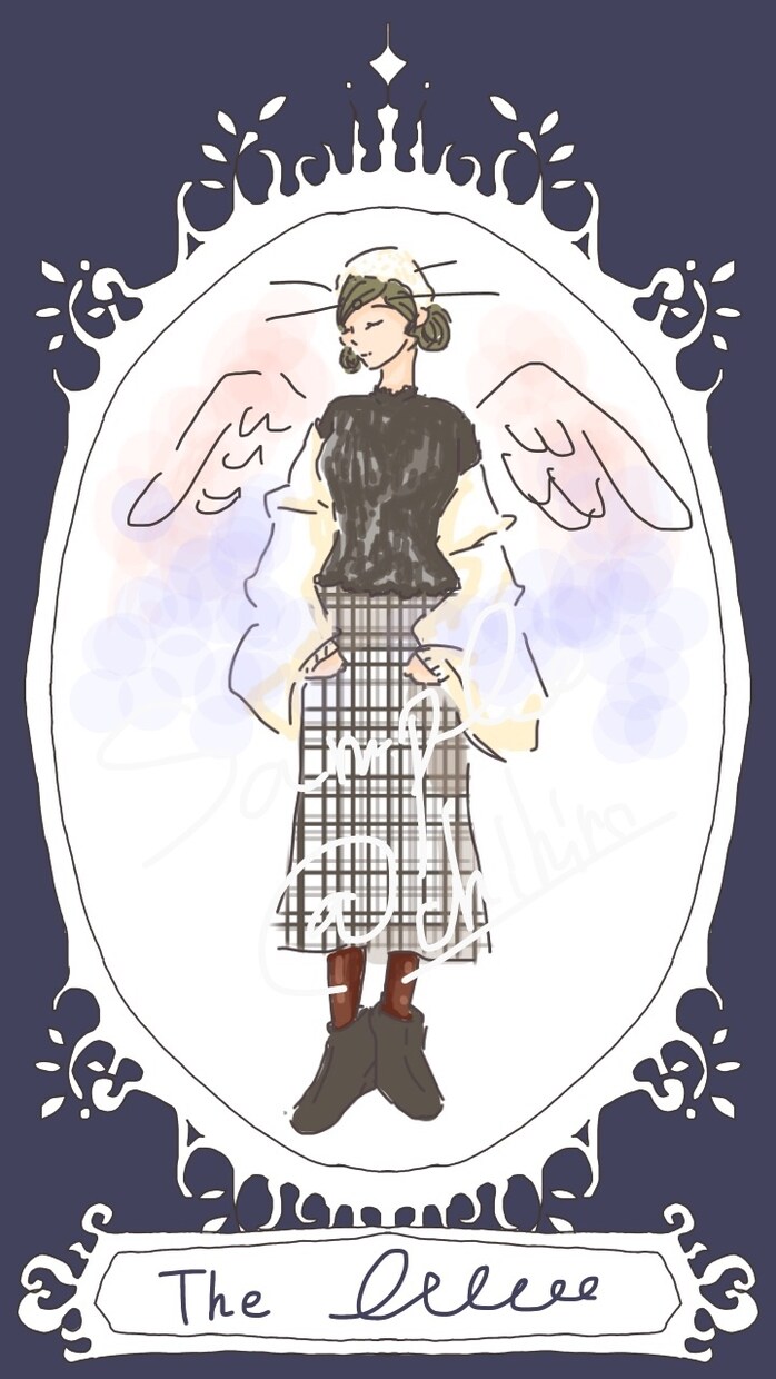 あなたのオーラをタロットイラストにします あなたをタロットに当てはめイラストを描きます+プチ占い付き イメージ4