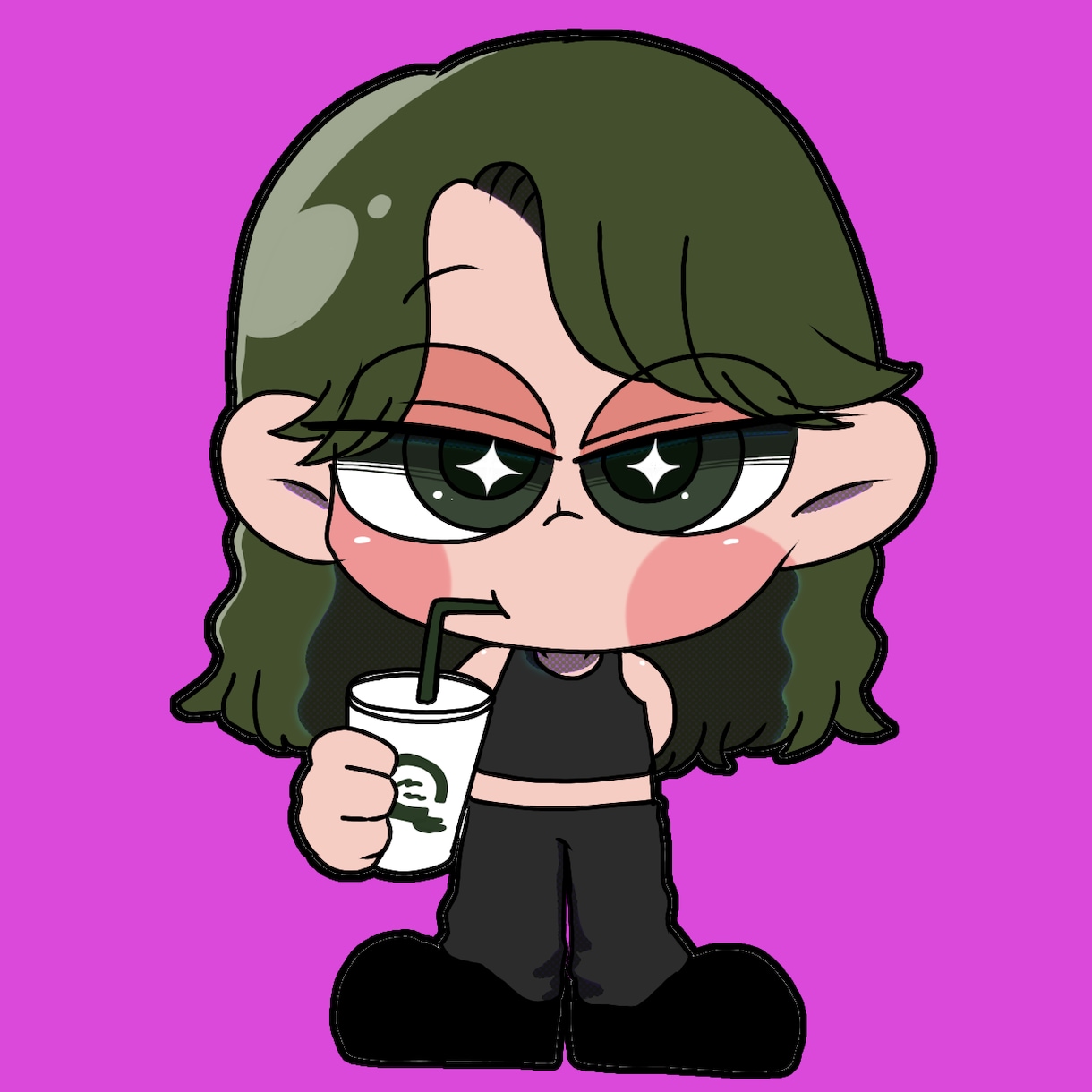 カートゥーン風のイラスト作成致します あなたをカートゥーン風のキャラクターに！ペットもOK！ イメージ5