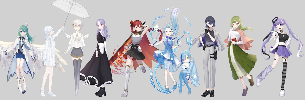サムネ/立ち絵/SD/何でも描きます ご依頼が初めての方も大歓迎！即日対応します！ イメージ8
