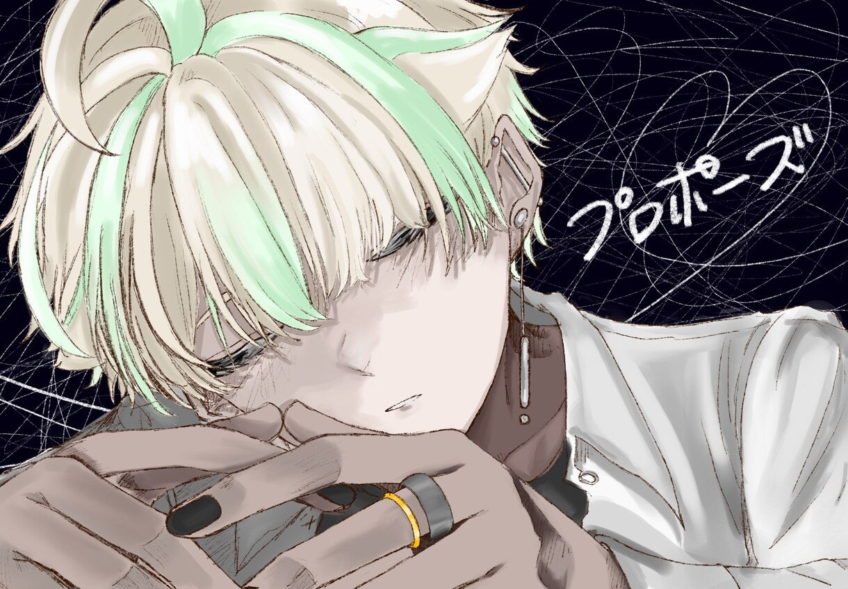 歌みたのイラスト描きます ファンタジーな世界からシンプルなサムネまで幅広く作ります。 イメージ1