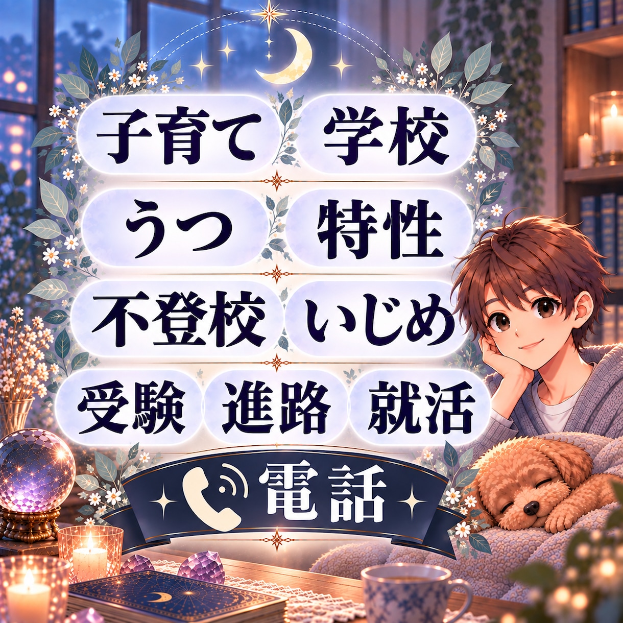 今すぐに相談◎子育てや学校に関わる悩みお聞きします １人で後悔・・・あなたに寄り添います☘️ご相談内容はクリック イメージ1