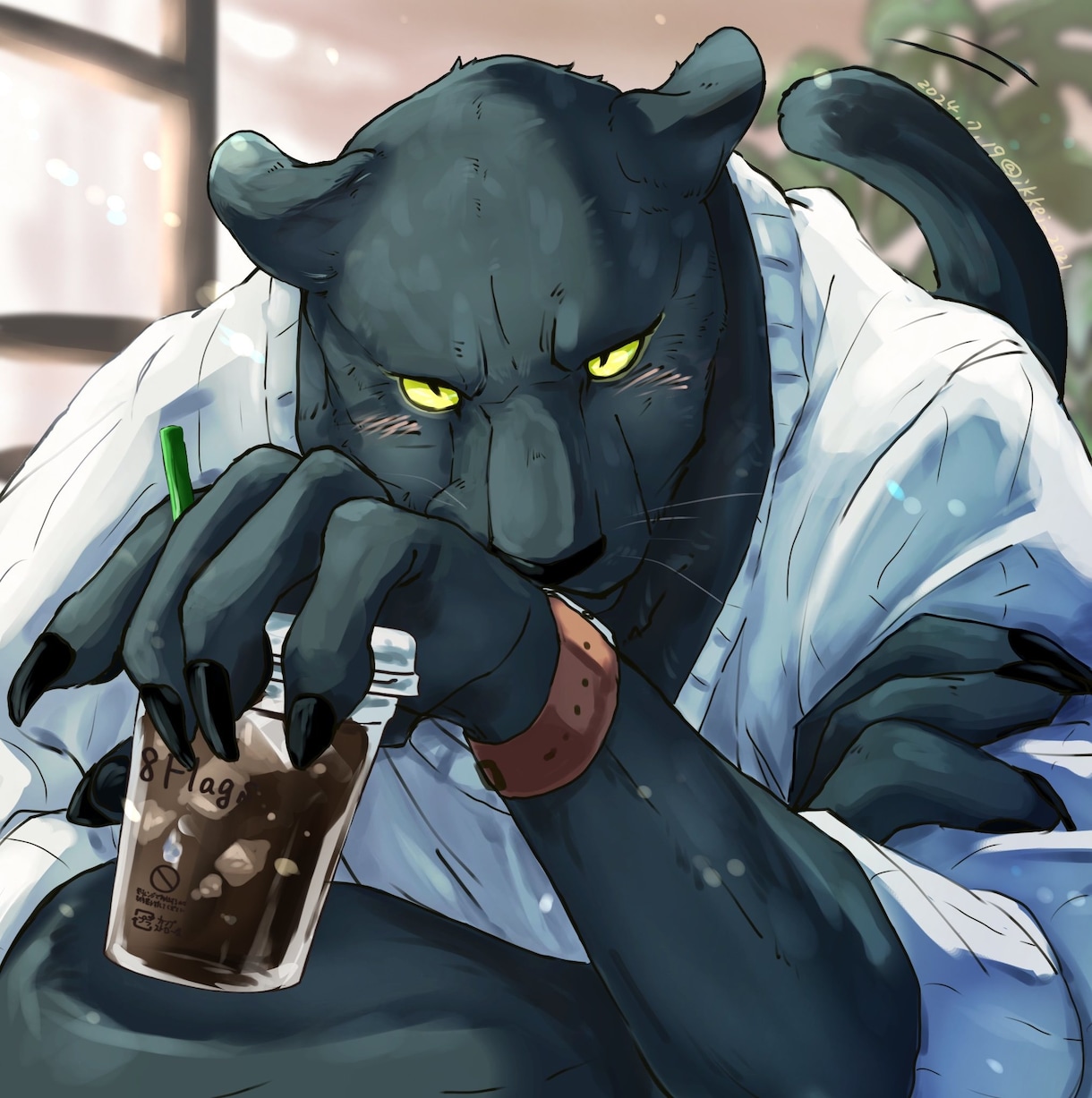 獣人only  かっこいいイラスト描きます 動物何でもOK◎アイコン、サムネ、一枚絵お任せ下さい。 イメージ7