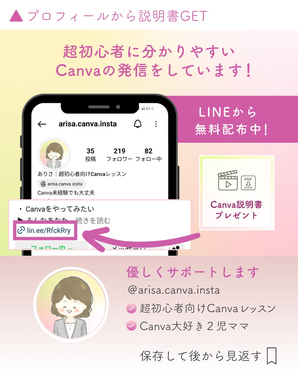 Canvaの操作方法教えます 超初心者でも安心、基本的な操作方法を教えます！ イメージ8