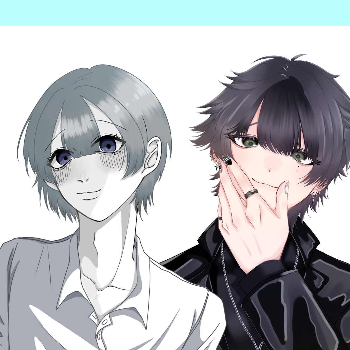SNSで利用可能のミニキャラや立ち絵描きます アイコンやSDキャラ、立ち絵など商品利用可能イラスト描きます イメージ6