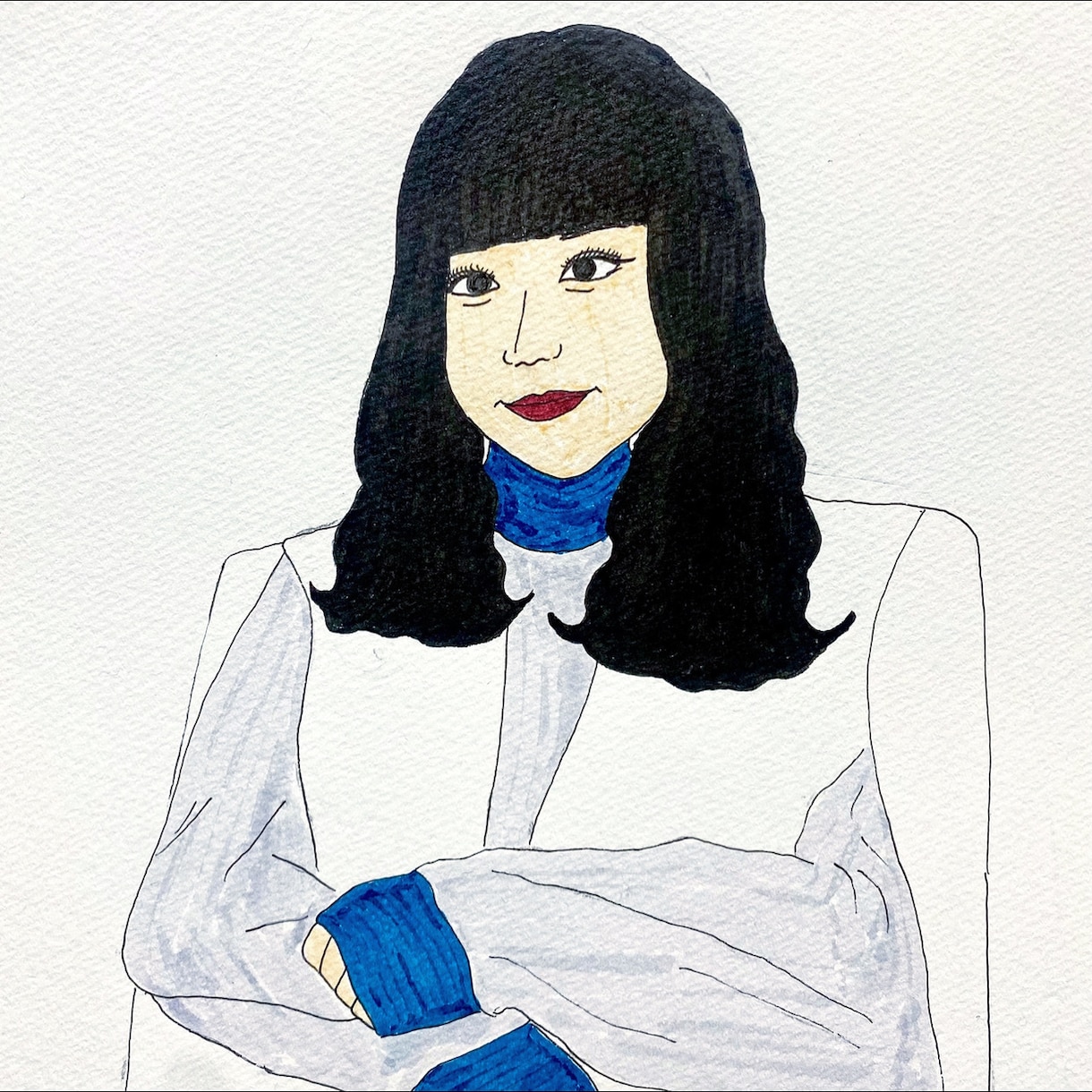 お写真をシンプルなイラストにします 模写で、お洒落なイラストを提供します！ イメージ2