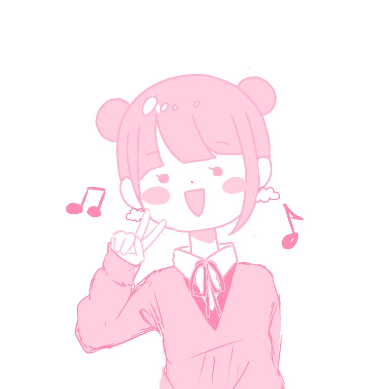 可愛い女の子のイラスト描きます 立ち絵、SNS用のアイコンなど◎ イメージ6