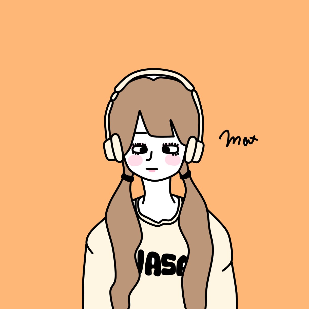 かわいいアイコンやキャラクターを描きます シンプルでかわいいのでアイコンにおすすめ！ イメージ1