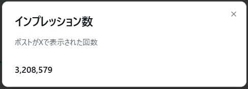 月間200万impのXで商品・サービス拡散します 成人男性に強いXアカウントで宣伝可 イメージ1