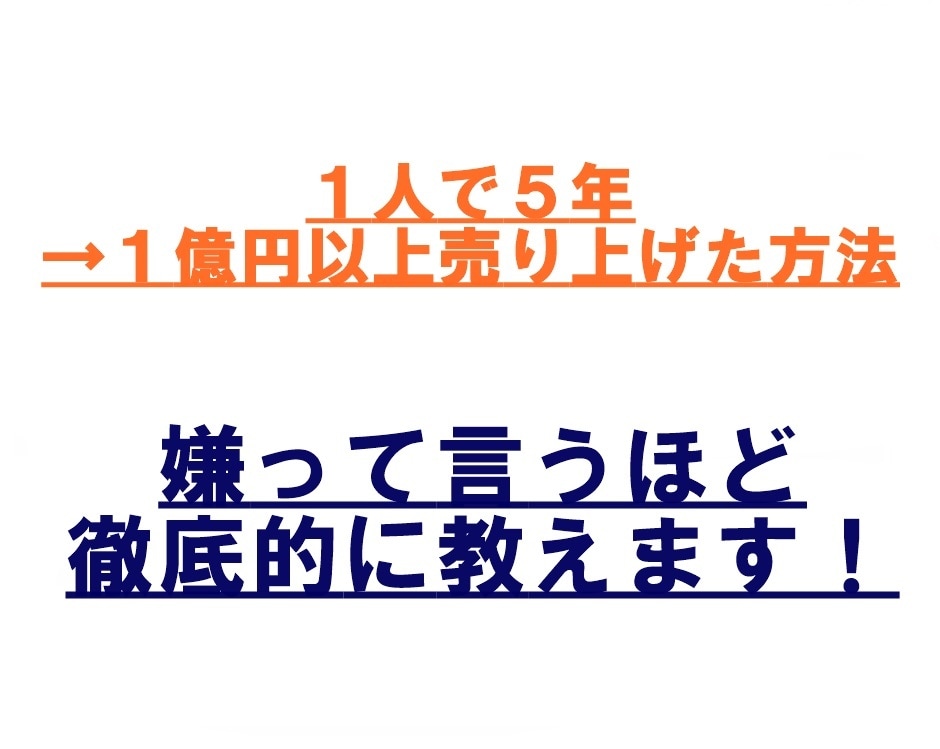 激安原価×黒字確率90％以上の仕入れ教えます 5年間1億円売上のリユース小売業を徹底レクチャー！ イメージ1