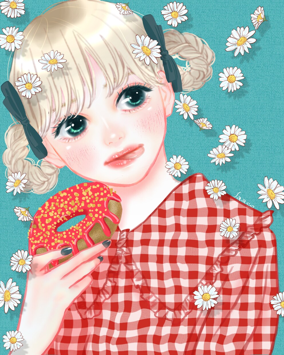 可愛い絵柄で目を惹く！印象に残るイラスト描きます アイコン、サムネ、MVなどSNS活動に華やかさをプラスします イメージ8