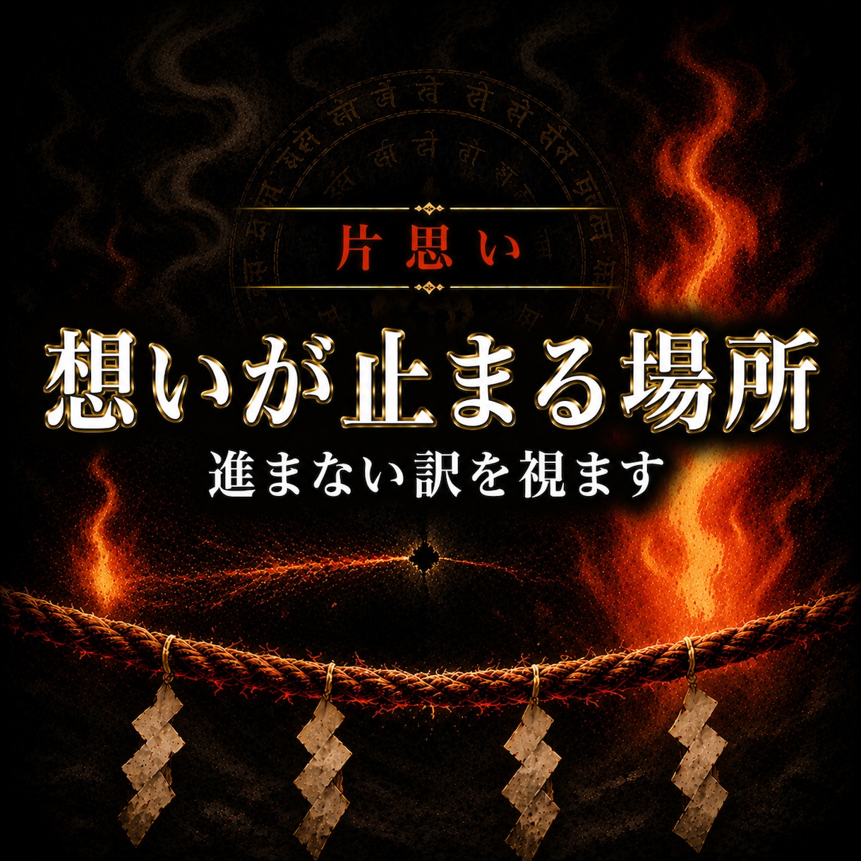 片思いの縁がどこで止まっているのか霊視します 縁熾霊視で、進めない理由がどこにあるか視ます イメージ1