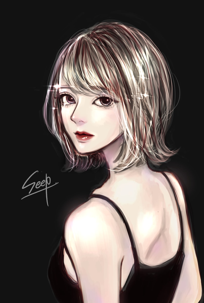 儚さの中にある美しさ｜オリジナルイラストを描きます 私の感性全開で描いて欲しい方へ✦︎丸投げ可能なサービスです イメージ4