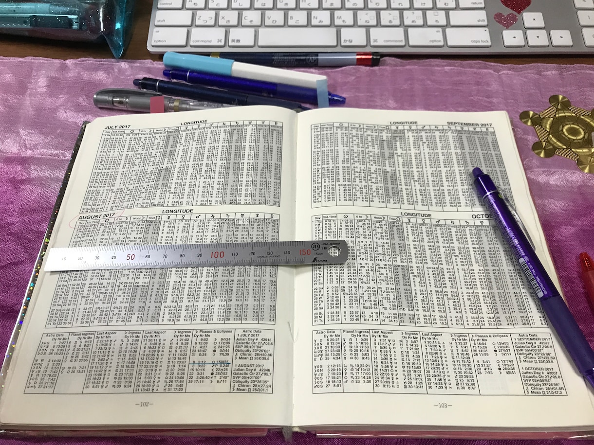 星暦とオリジナルカードで立体的に星解き掘り下げます ✡ドラゴンテイルで過去生癖を探りスピリチュアルリーディング✡ イメージ1