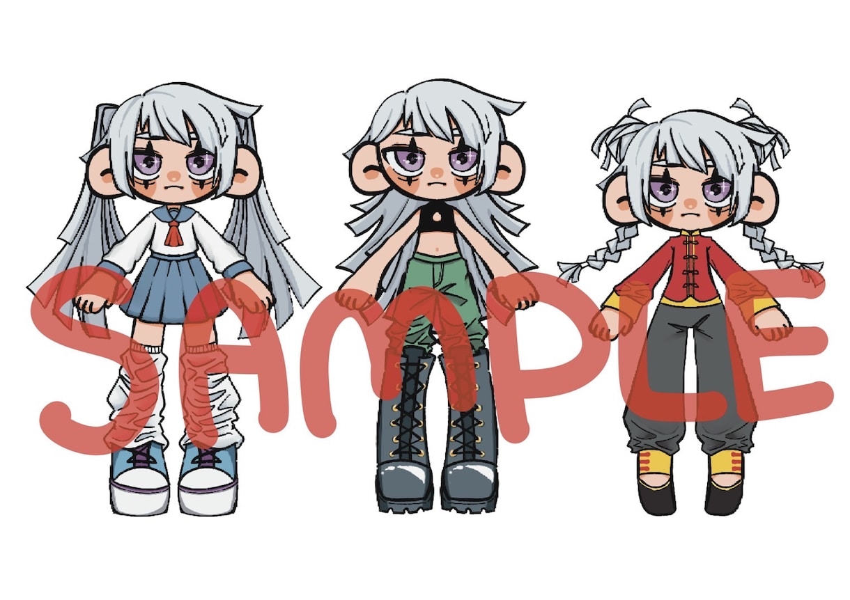 イラストを作成します 様々な用途で使えるイラストを描きます。 イメージ1