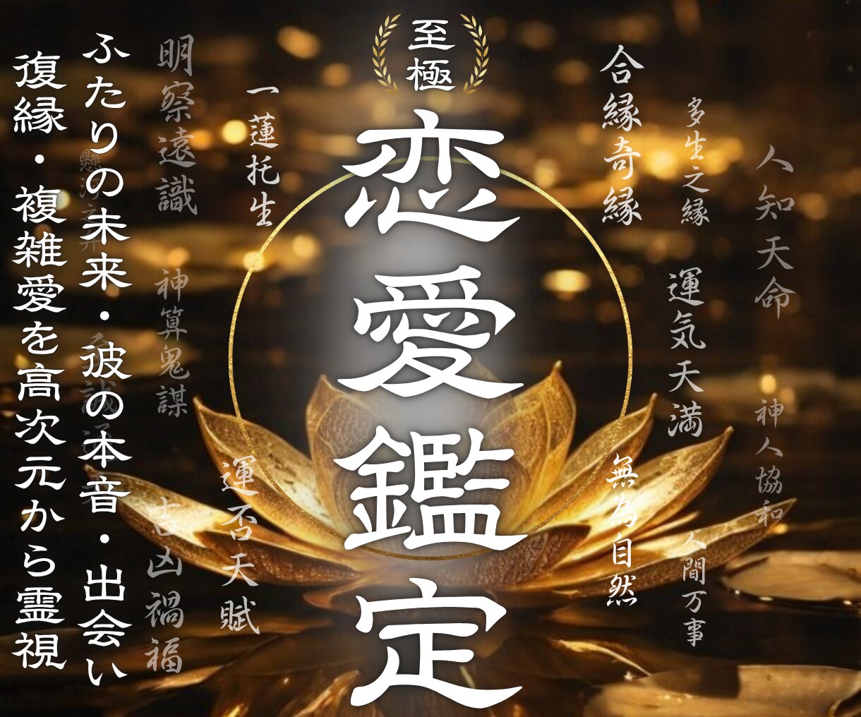 最高峰の恋愛霊視鑑定｜恋愛全般のお悩みに助言します 守り神「青龍」の導きで彼の隠れた本音や未来の形をお伝えします イメージ1