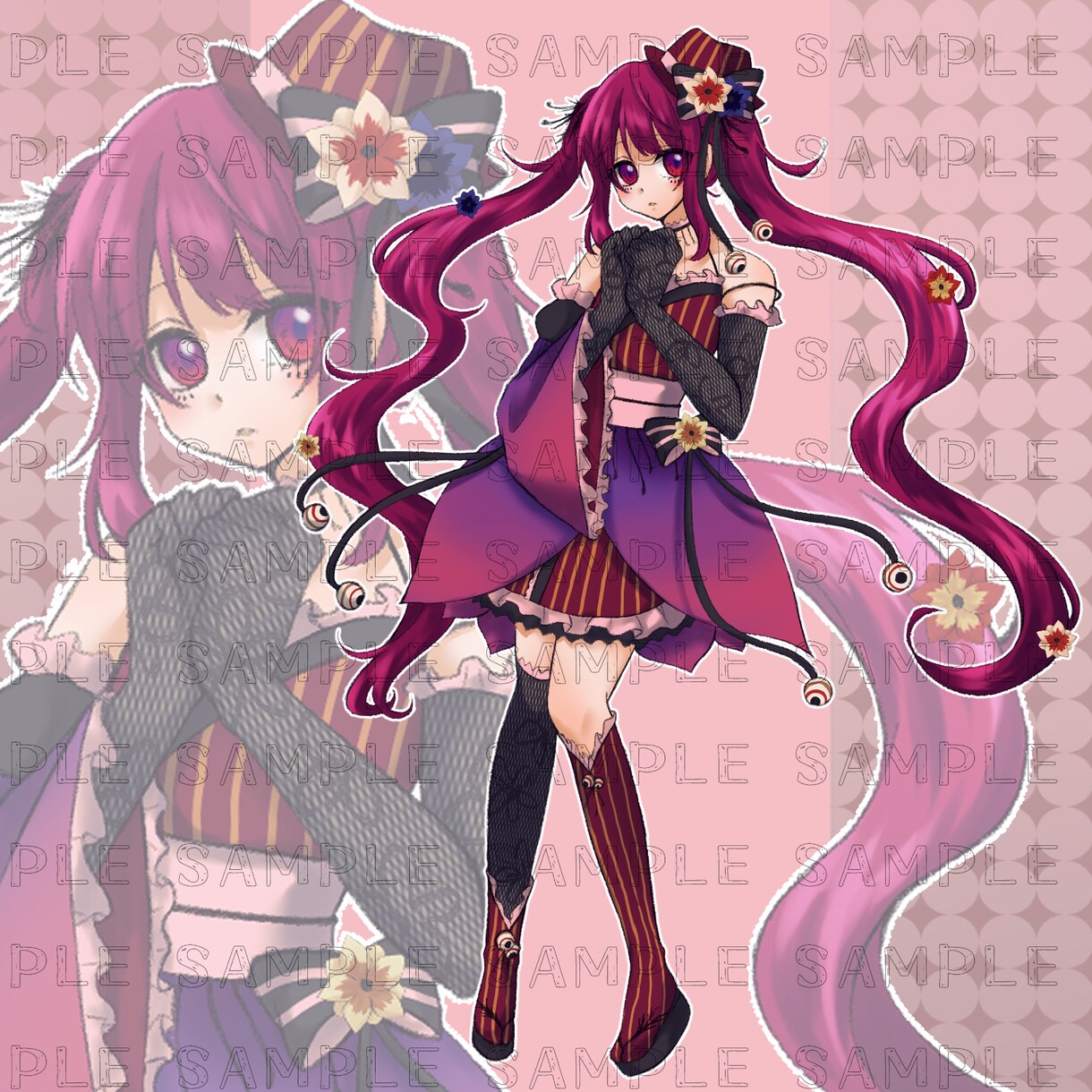TRPGやIRIAMの立ち絵を制作します 衣装や顔差分まで依頼者様のこだわりを追求します！ イメージ4