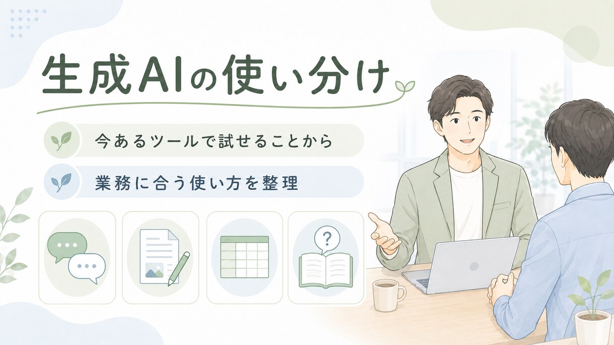 法人向けAI活用相談に60分対応します 社内業務への使い方をやさしく整理 イメージ8