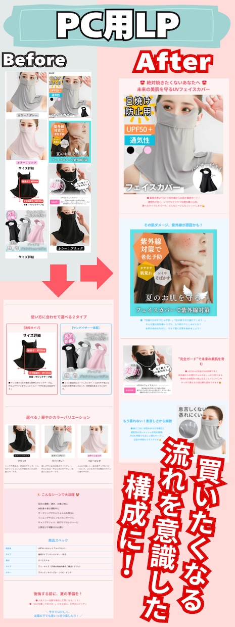 楽天市場特化、スマホ用商品ページ魅力的に制作します 画像1〜10枚でこの価格です♪無制限の修正後でも全額返金可能 イメージ3