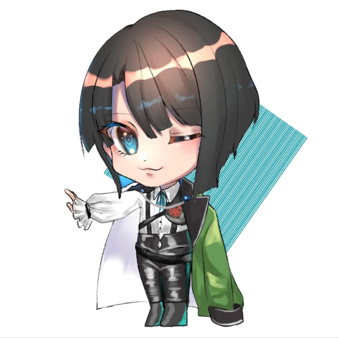 キラキラおめめのデフォルメアイコン描きます 納品最短1日！キラキラデフォルメアイコン イメージ3