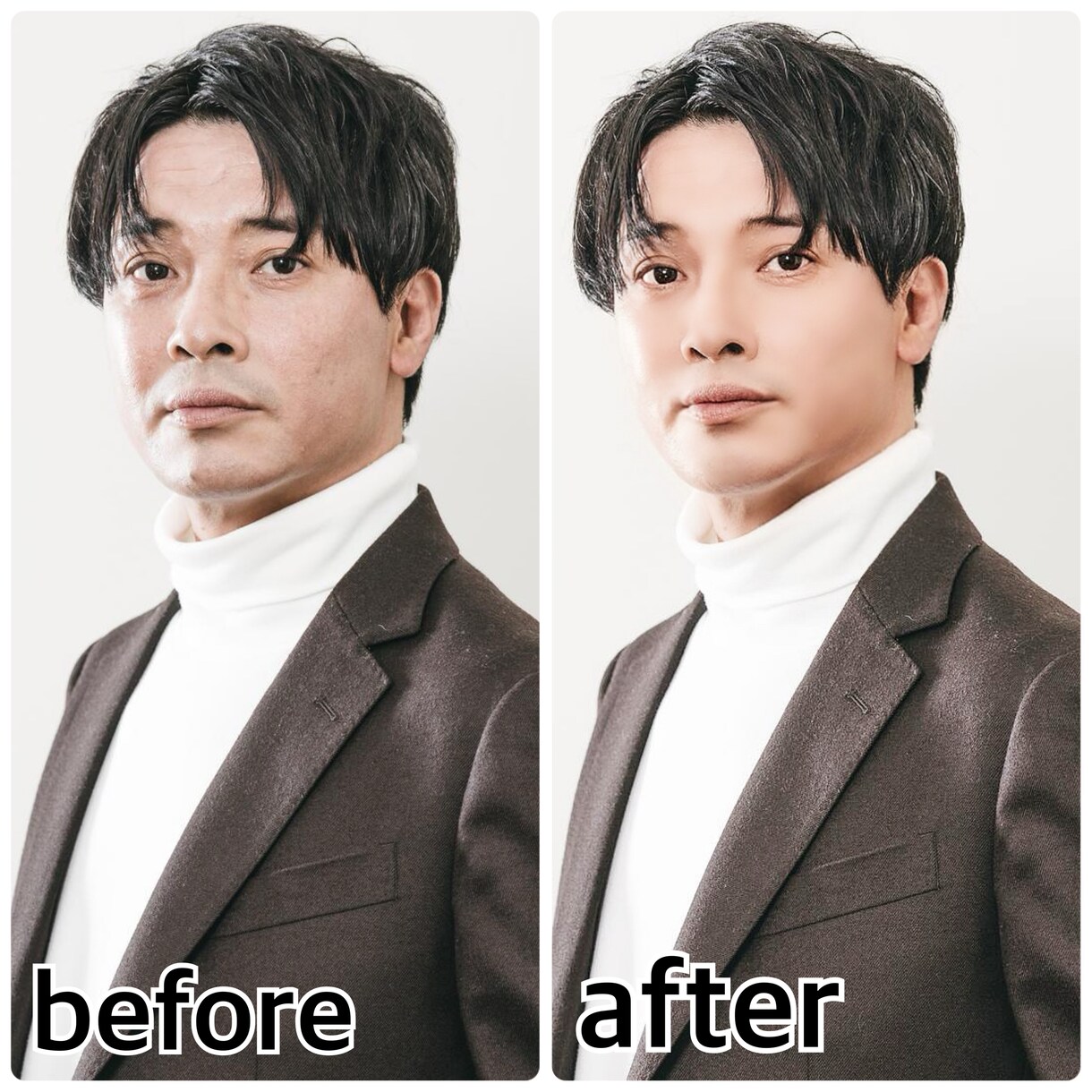 お写真のレタッチであなたの綺麗お手伝いします 韓国アイドル風や二次元風な加工からナチュラルまで！ イメージ9