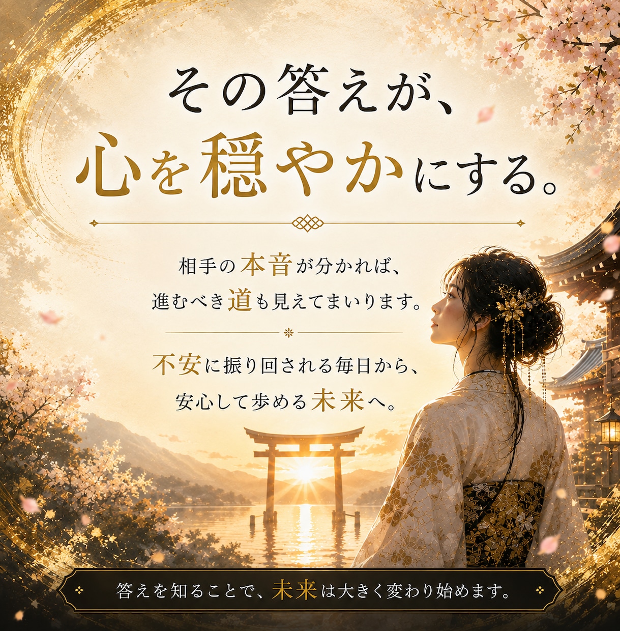 片思い・複雑愛・音信不通を霊視します 龍・白狐・魂の導きから、お二人を結ぶご縁と未来を読み解きます イメージ2