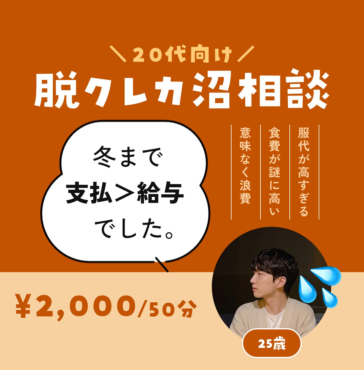 20代向け｜クレカ沼・支払多すぎ問題を解決します 去年まで「支払い＞給料」だった私がリアルな解決策を教えます イメージ1