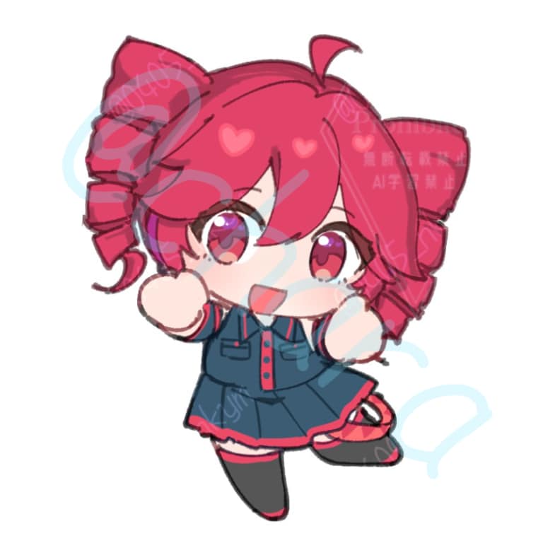 シンプル可愛いデフォルメ描きます あなたのキャラクターを私のミニキャラで可愛く描きます！ イメージ5