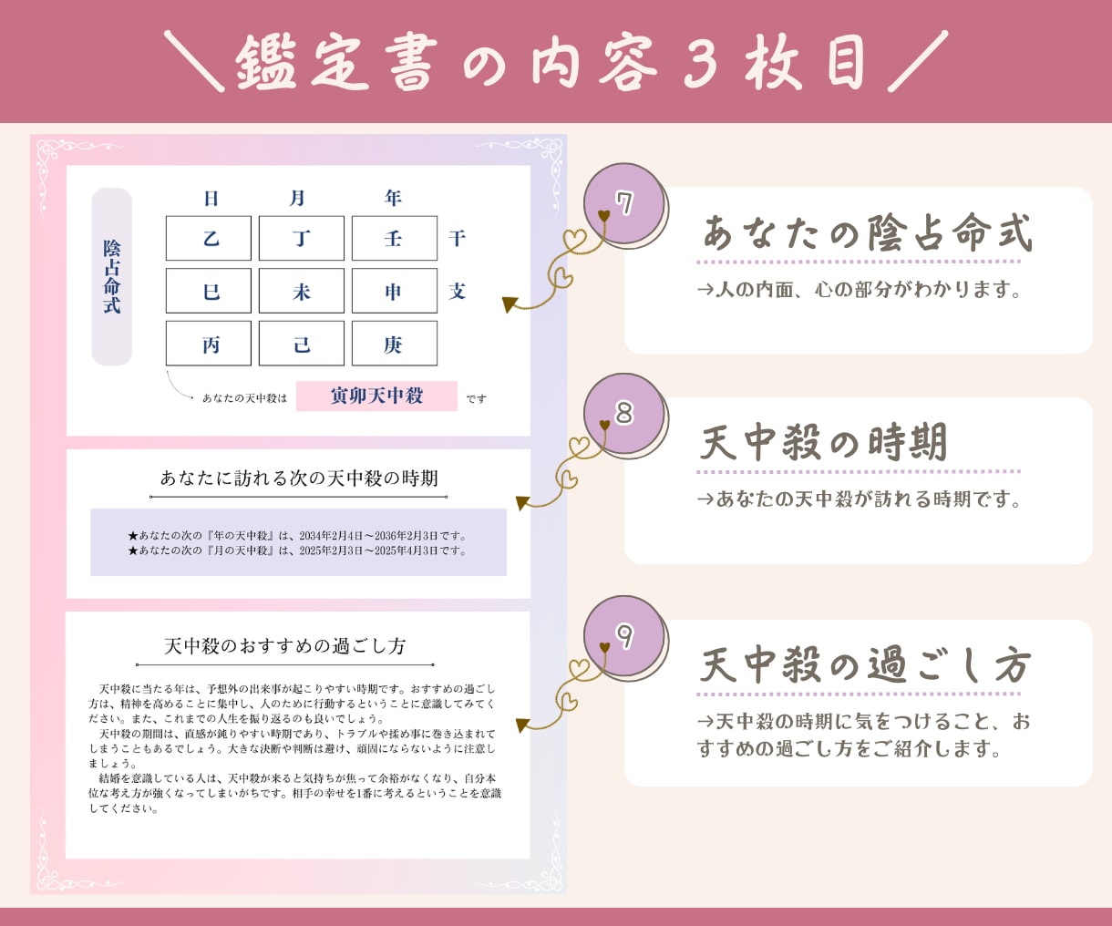算命学であなたの『本質、才能、適職』鑑定します ありのままの自分を活かし、ありのままで生きる方法が分かります イメージ8