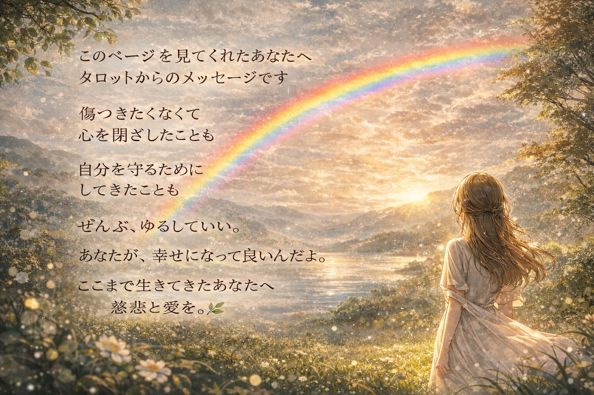 今のあなたへ贈るタロットメッセージをお届けします 今、この瞬間のあなたに必要なメッセージをひらきます。 イメージ2