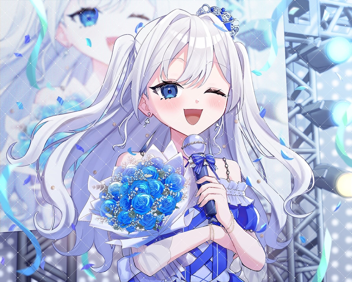 動画やグッズなどのイラスト描きます １枚絵から立ち絵まで幅広く受け付けます！ イメージ3