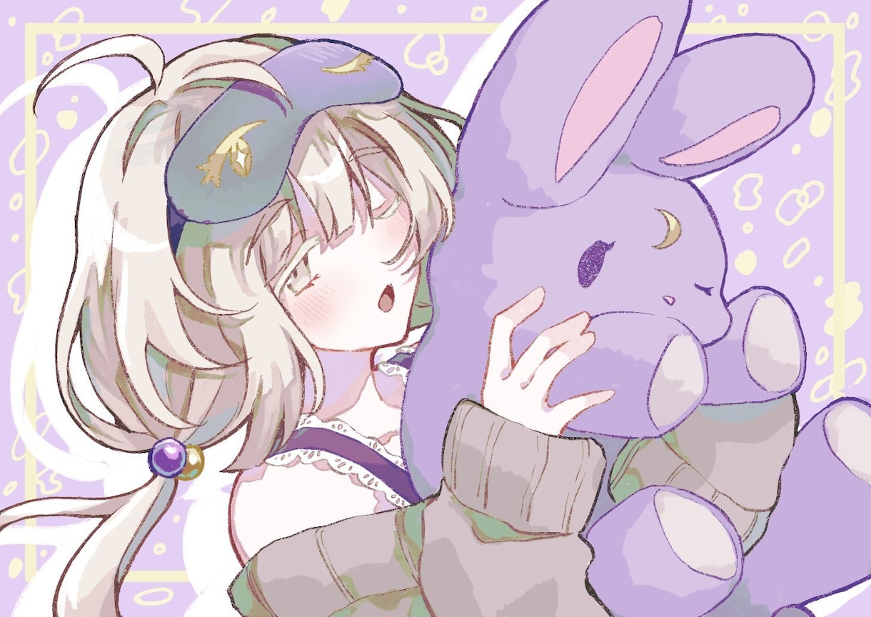 お好みのキャラクターイラスト描きます 様々な用途で使えるかわいいイラストが得意です♪ イメージ1