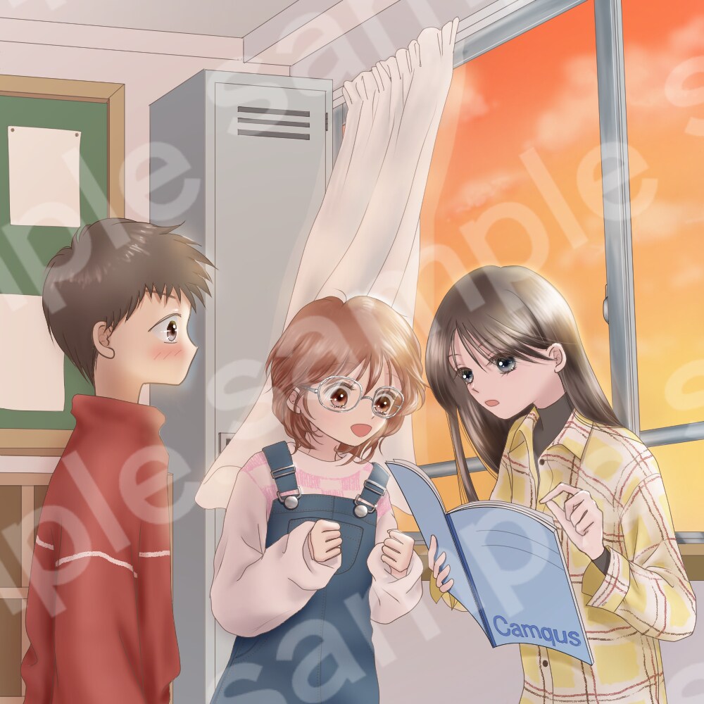 アイコン・ヘッダー・挿し絵等、イラストお描きします ふんわり優しい・爽やか・可愛いをお届けします イメージ10