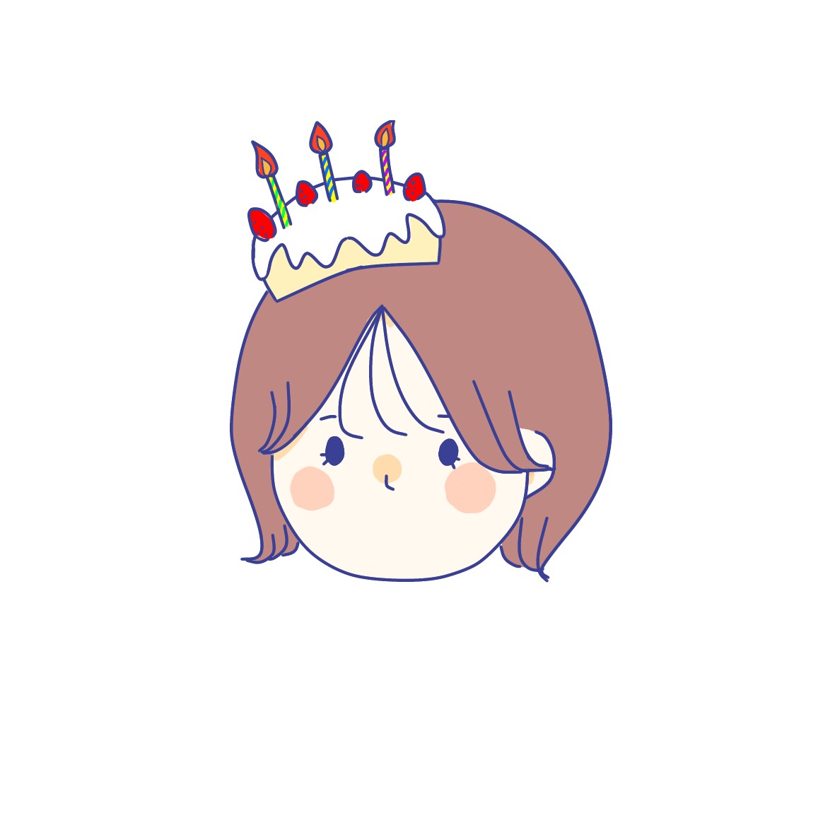 ほわっと可愛い♪にがおえ描きます 個性引き立つワンポイントアイテム付き♪ イメージ1