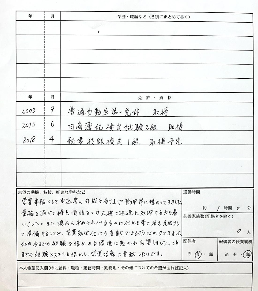 迷ったらタップ！履歴書を代筆します ハイパフォーマンスで履歴書を最高の採用のツールに仕上げます！ イメージ2