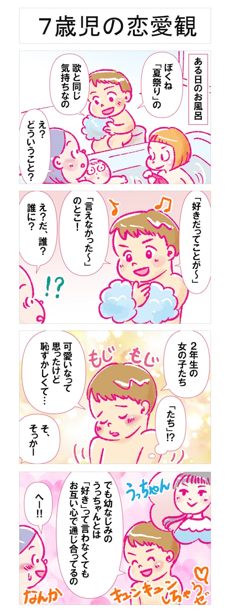 育児の思い出に☆そのエピソード4コマ漫画にします 子ども、ペット、家族の思い出をイラストで残します♪ イメージ3